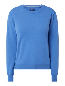 Niebieski sweter Gant z wełny