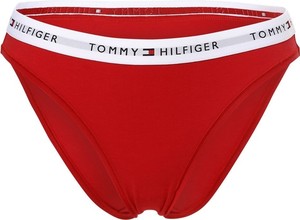 Czerwone majtki Tommy Hilfiger z dżerseju