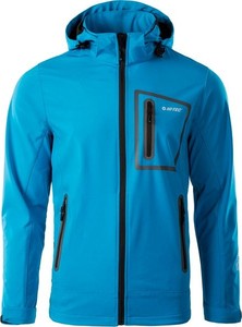 Niebieska kurtka Hi-Tec w sportowym stylu krótka