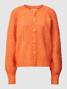 Pomarańczowy sweter Moss Copenhagen z wełny