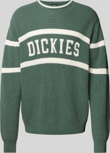 Sweter Dickies z okrągłym dekoltem w młodzieżowym stylu
