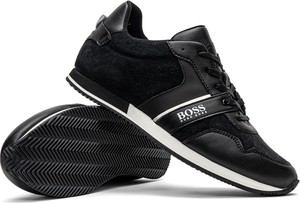 Czarne buty sportowe dziecięce BOSS Kidswear