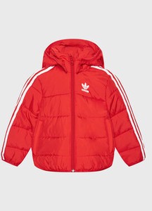 Czerwona kurtka dziecięca Adidas dla chłopców