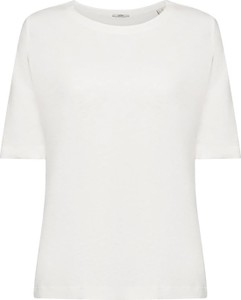 Bluzka Esprit z krótkim rękawem w stylu casual z bawełny