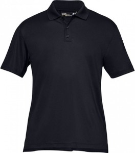 Czarna koszulka polo Under Armour z krótkim rękawem w stylu casual
