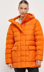Pomarańczowa kurtka Marmot wiatrówki z kapturem