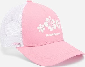 Różowa czapka House