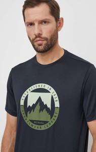 T-shirt Columbia w sportowym stylu z nadrukiem