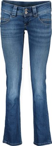 Niebieskie jeansy Pepe Jeans w stylu casual z bawełny