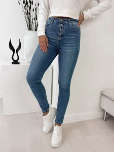 Jeansy Ubra z jeansu w stylu casual