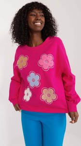 Różowa bluza ITALY MODA z bawełny