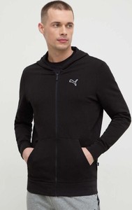 Czarna bluza Puma z bawełny w sportowym stylu