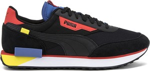 Buty sportowe Puma sznurowane z zamszu