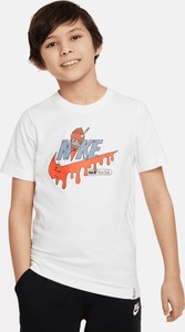 Koszulka dziecięca Nike z krótkim rękawem z bawełny