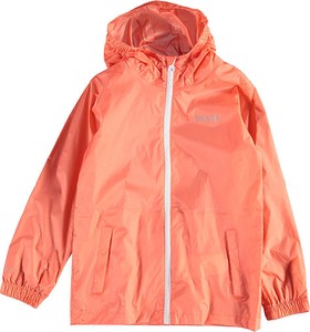 Pomarańczowa kurtka dziecięca Regatta dla dziewczynek z tkaniny