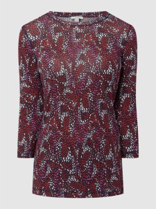 Bluzka Esprit z bawełny z okrągłym dekoltem