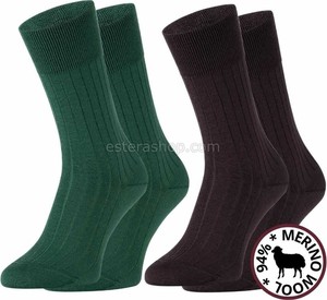 Zielone skarpety Regina Socks
