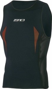 Czarny t-shirt Zone3 z krótkim rękawem w sportowym stylu