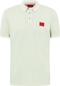 Koszulka polo Hugo Boss w stylu casual z bawełny z krótkim rękawem