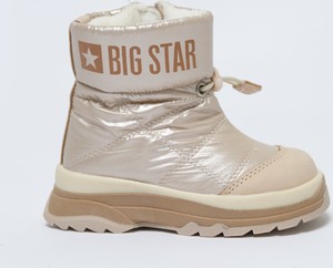 Buty dziecięce zimowe Big Star dla dziewczynek na zamek