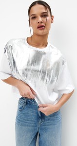 T-shirt Mohito z okrągłym dekoltem z krótkim rękawem z nadrukiem