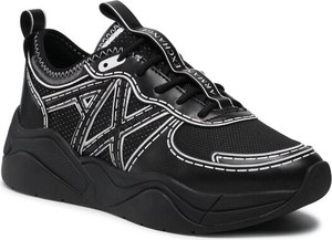 Czarne buty sportowe Armani Exchange