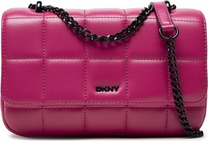 Różowa torebka DKNY średnia