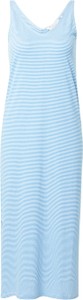 Niebieska sukienka Tom Tailor Denim z dekoltem w kształcie litery v na ramiączkach