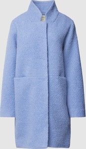 Niebieski płaszcz Lanius bez kaptura w stylu casual