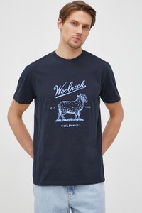 T-shirt Woolrich z bawełny