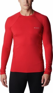 Czerwona koszulka Columbia w sportowym stylu