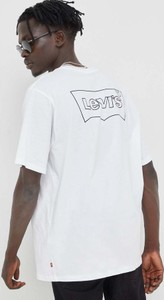 T-shirt Levis z bawełny w młodzieżowym stylu z krótkim rękawem