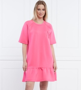 Różowa sukienka Actitude_twinset w stylu casual