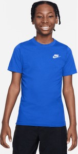 Koszulka dziecięca Nike dla chłopców z krótkim rękawem z bawełny