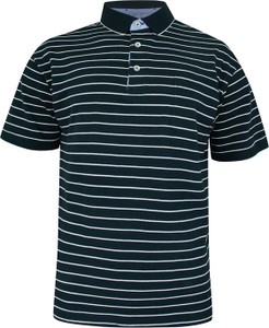 Granatowy t-shirt Elkjaer z tkaniny z krótkim rękawem w stylu casual