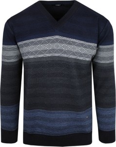 Granatowy sweter Yamak w młodzieżowym stylu