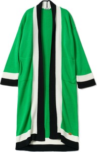 Zielony sweter PaMaMi w stylu casual z dzianiny