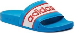 Niebieskie buty letnie męskie Adidas