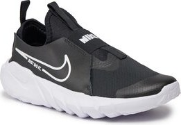 Czarne buty sportowe Nike z płaską podeszwą sznurowane