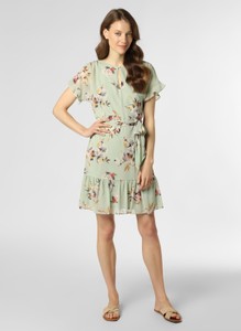 Sukienka Ralph Lauren z krótkim rękawem z szyfonu