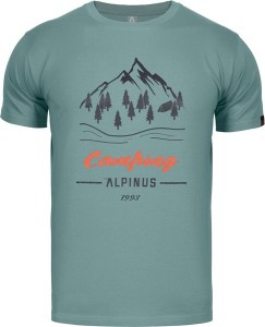 Niebieski t-shirt Alpinus
