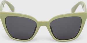 Zielone okulary damskie Vans