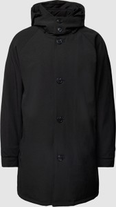 Czarny płaszcz męski Matinique w młodzieżowym stylu