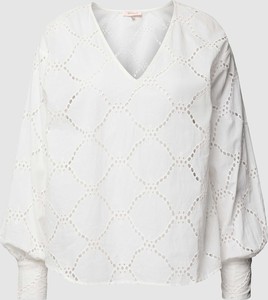 Bluzka Only w stylu casual z bawełny z dekoltem w kształcie litery v