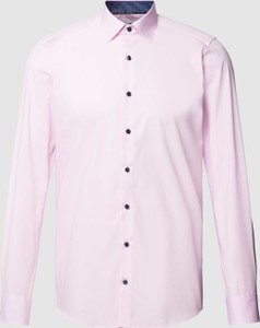 Różowa koszula Olymp Level Five z bawełny