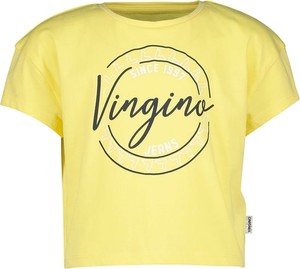 Żółta bluzka dziecięca Vingino dla dziewczynek