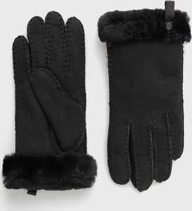 Czarne rękawiczki UGG Australia