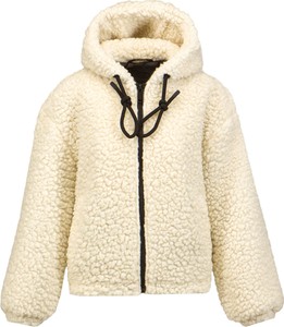 H&M Divided Futrzana kurtka jasny pomara\u0144czowy W stylu casual Moda Kurtki Kurtki futrzane 