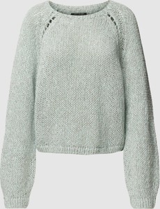 Miętowy sweter Luisa Cerano z bawełny w stylu casual