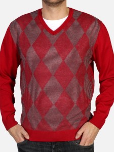 Czerwony sweter Willsoor